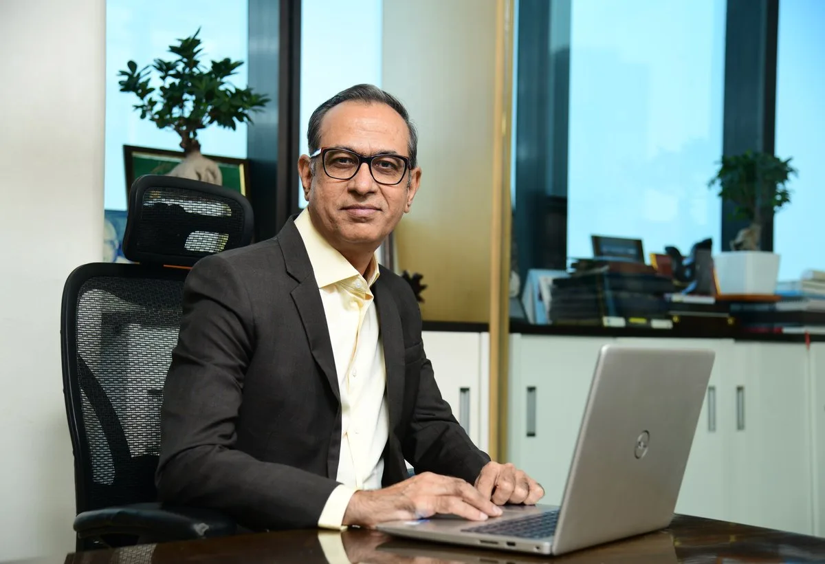 Malay Damania in a strategy meeting