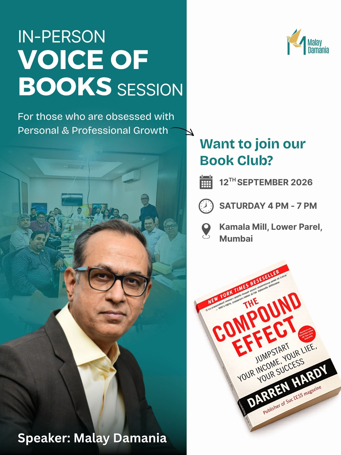 The Compound Effect Voice of Books session